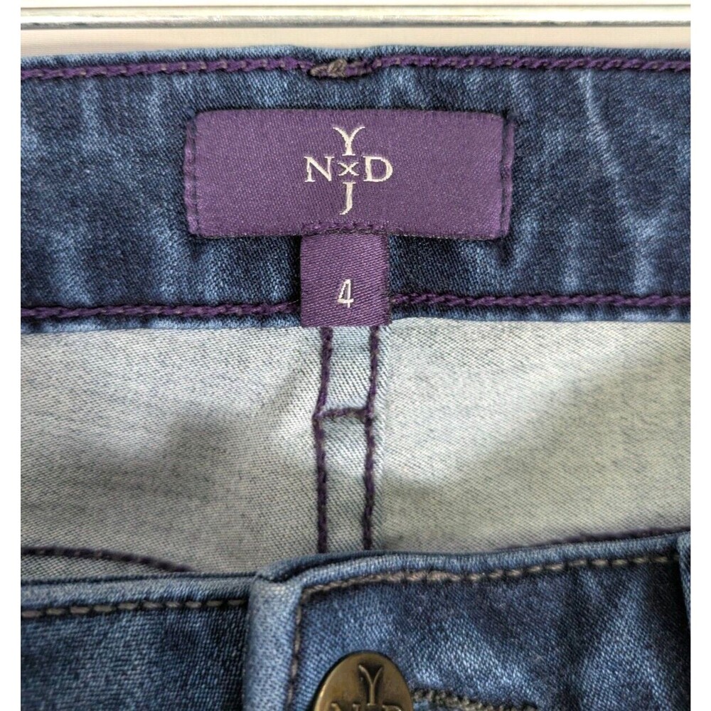 NYDJ Jeans Womens Sheri Slim Size 4 Lift Tuck Technology - Picture 3 of 11